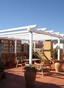 Pergola PVC Cartagena Murcia